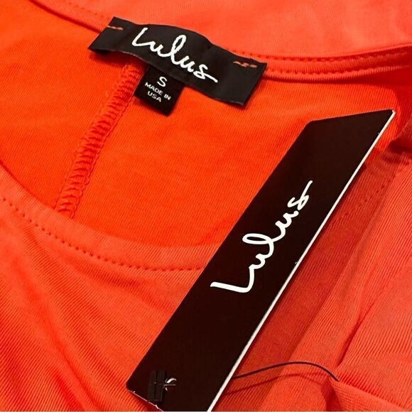 NWT Lulu’s Rosella Coral Tank Top - Picture 5 of 6